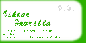 viktor havrilla business card